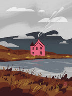Pink House, Loch Glass