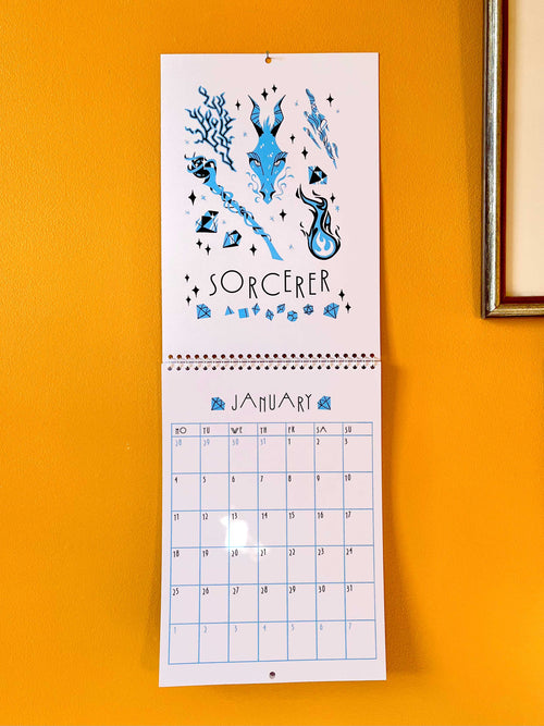 Fantasy TTRPG 2027 Calendar