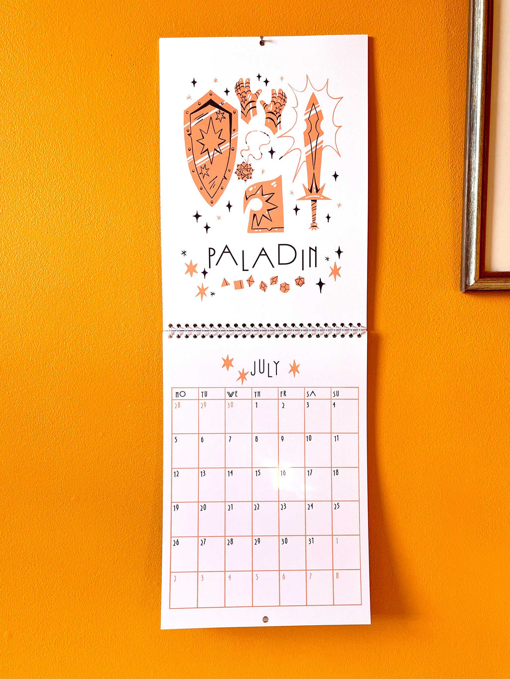 Fantasy TTRPG 2027 Calendar