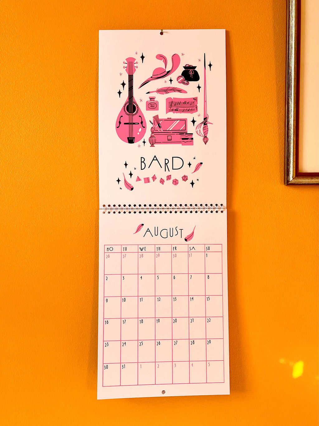 Fantasy TTRPG 2027 Calendar