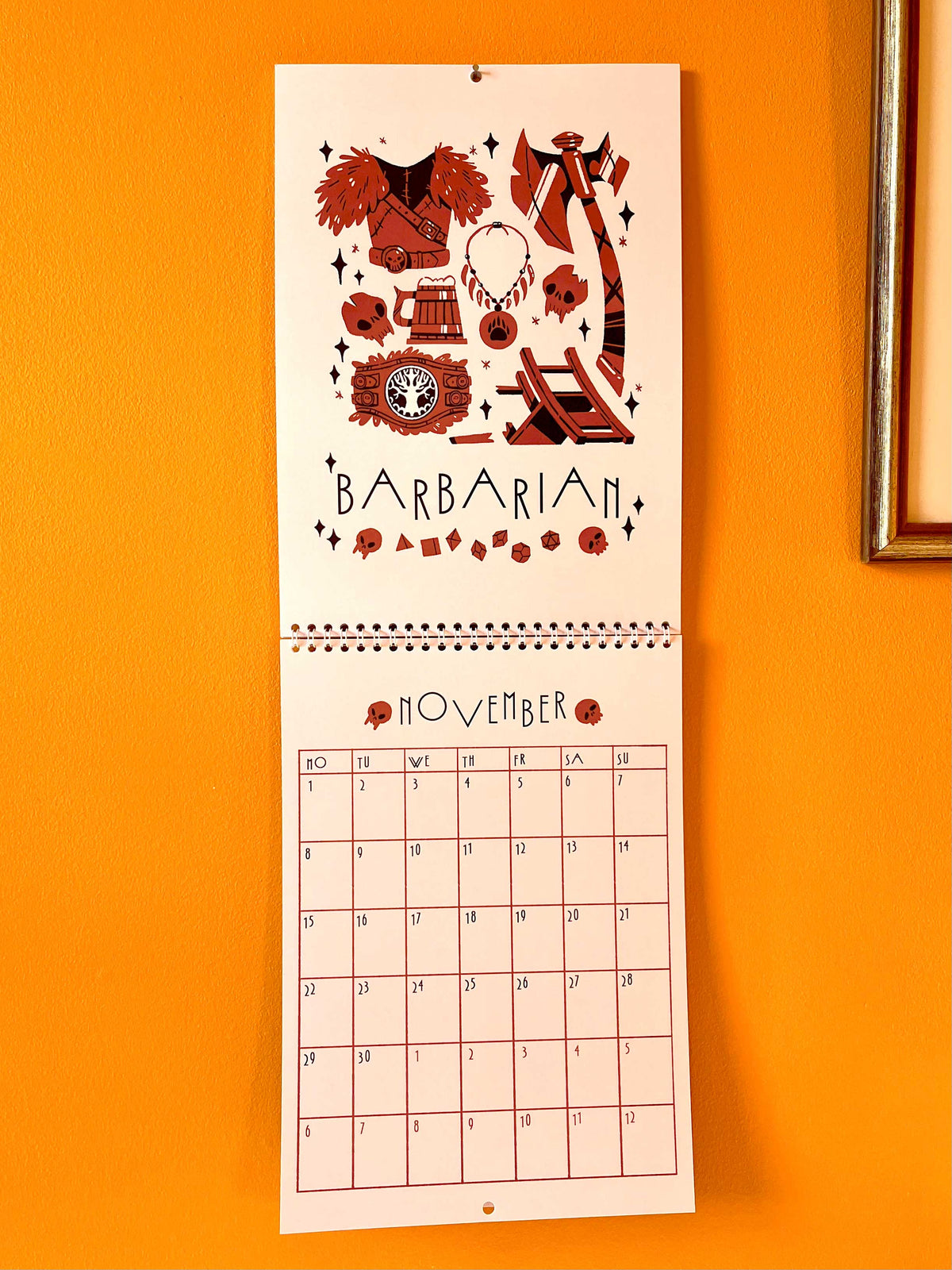 Fantasy TTRPG 2027 Calendar