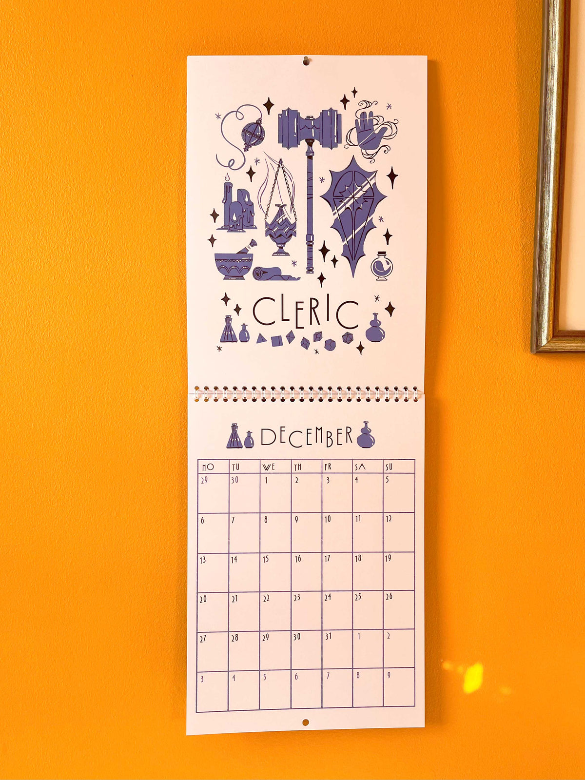 Fantasy TTRPG 2027 Calendar