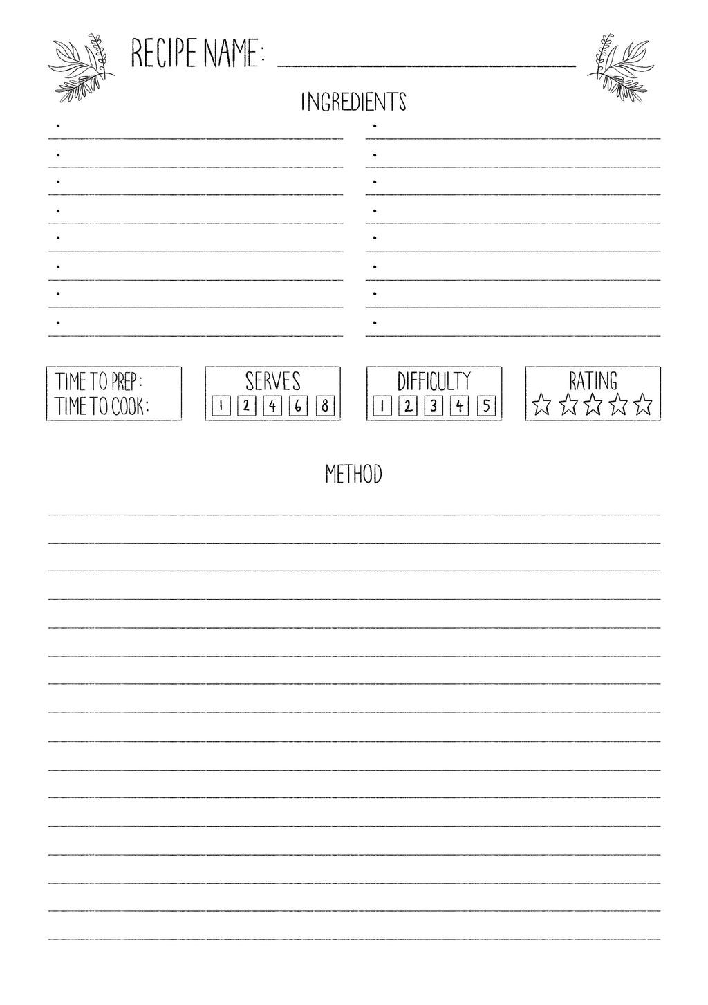 Recipe Journal